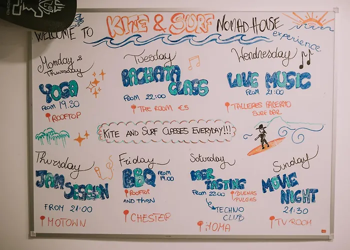 호스텔 Kite & Surf Nomad House *